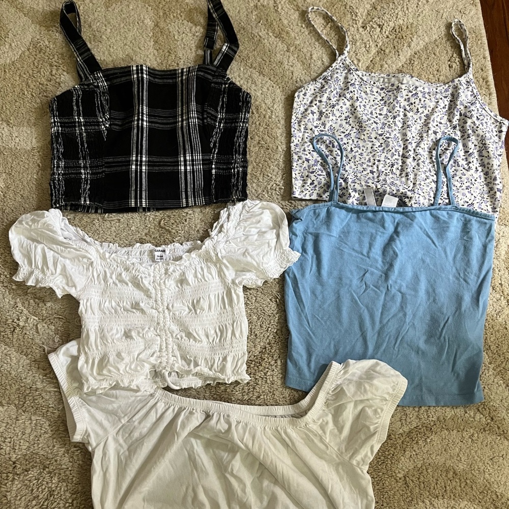 tank crop tops bundle